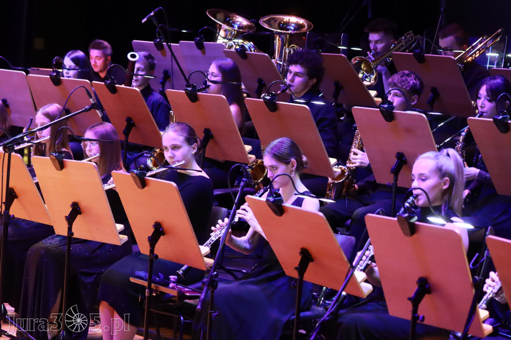 Fotorelacja: Koncert Orkiestry Dętej z Pińczyc w Filharmonii Częstochowskiej