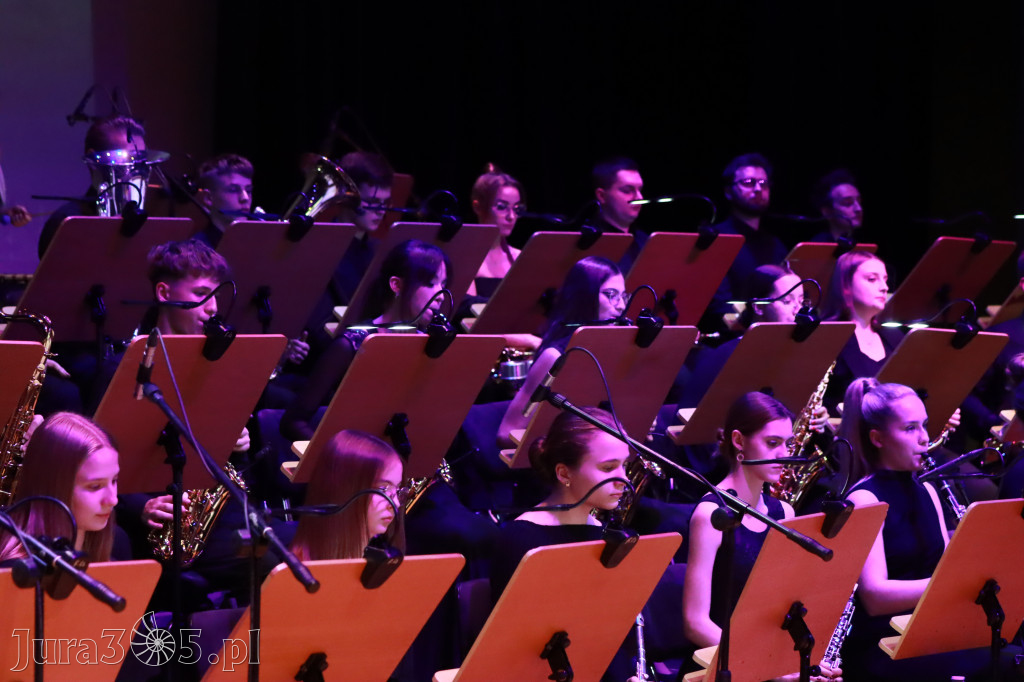 Fotorelacja: Koncert Orkiestry Dętej z Pińczyc w Filharmonii Częstochowskiej