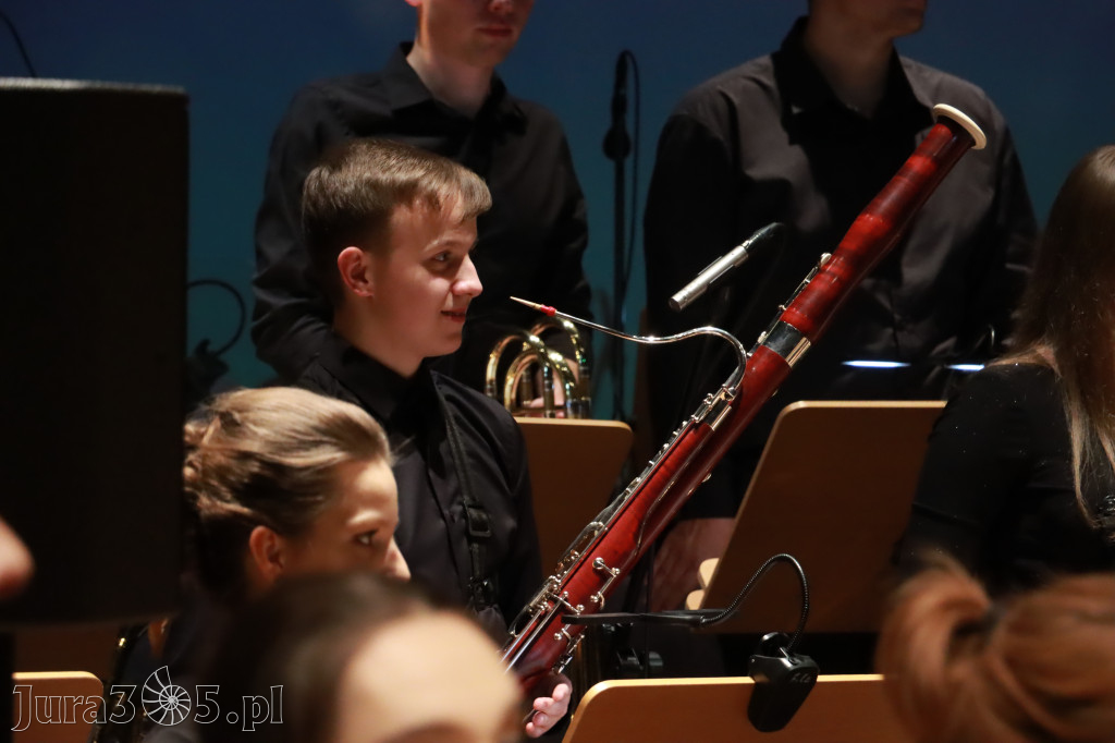 Fotorelacja: Koncert Orkiestry Dętej z Pińczyc w Filharmonii Częstochowskiej