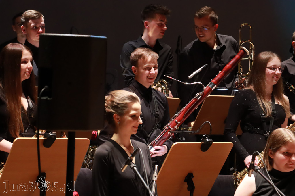 Fotorelacja: Koncert Orkiestry Dętej z Pińczyc w Filharmonii Częstochowskiej