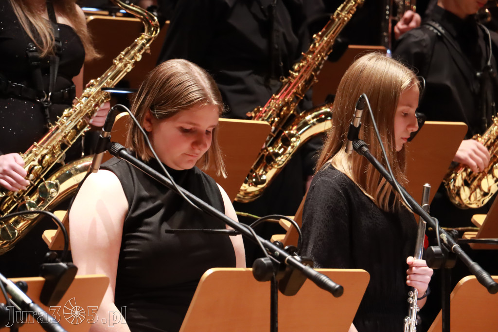 Fotorelacja: Koncert Orkiestry Dętej z Pińczyc w Filharmonii Częstochowskiej