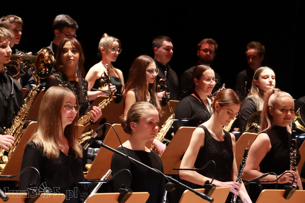 Fotorelacja: Koncert Orkiestry Dętej z Pińczyc w Filharmonii Częstochowskiej
