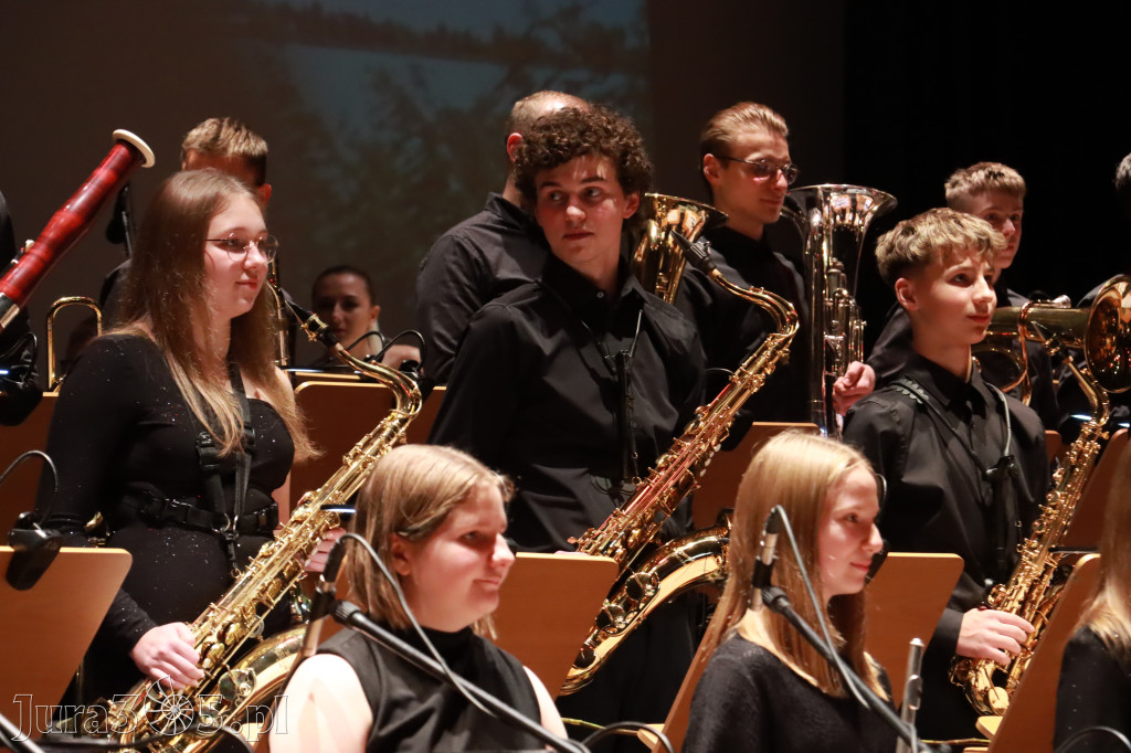Fotorelacja: Koncert Orkiestry Dętej z Pińczyc w Filharmonii Częstochowskiej