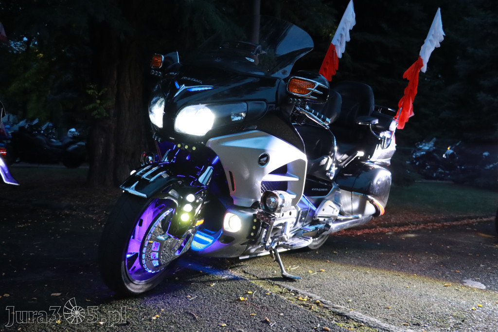 Fotorelacja: Nocna Parada Motocyklowa w Zawierciu