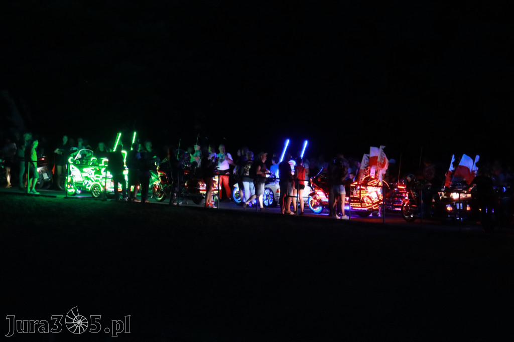 Fotorelacja: Nocna Parada Motocyklowa w Zawierciu