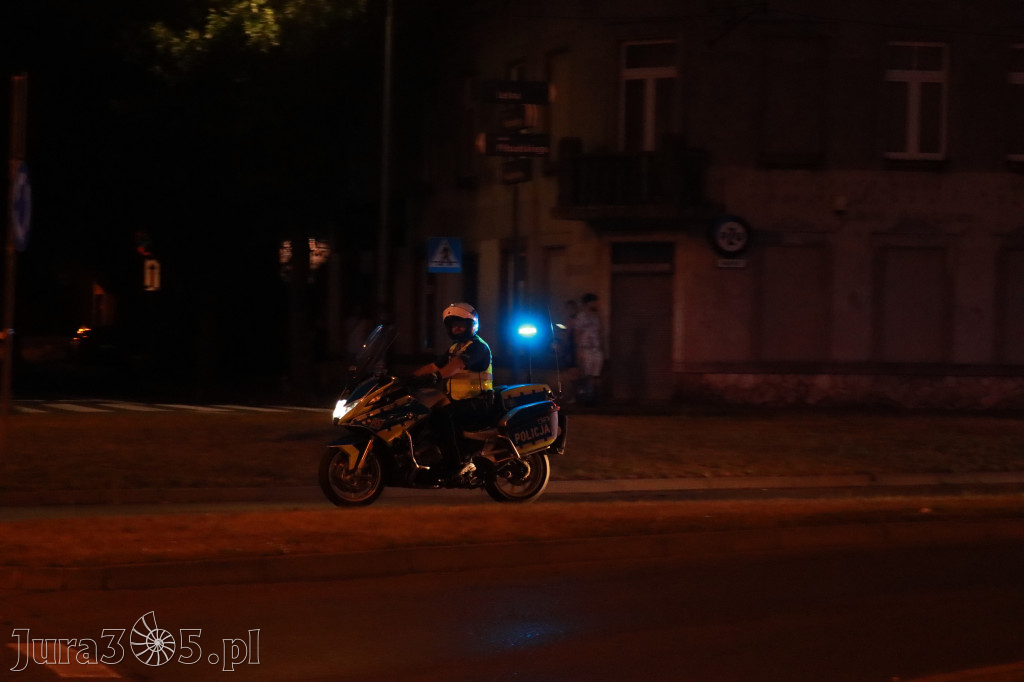 Fotorelacja: Nocna Parada Motocyklowa w Zawierciu