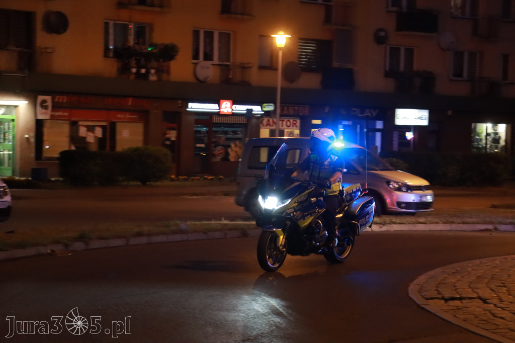 Fotorelacja: Nocna Parada Motocyklowa w Zawierciu