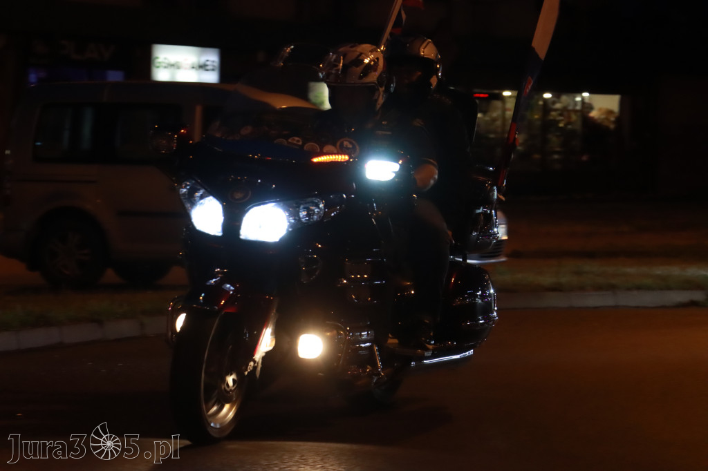 Fotorelacja: Nocna Parada Motocyklowa w Zawierciu