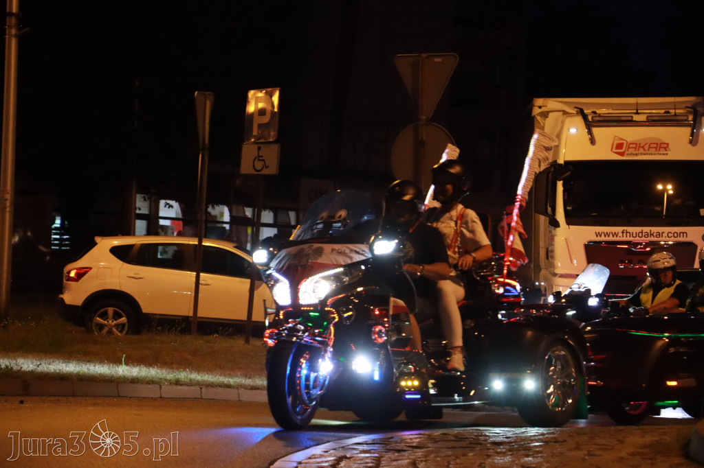 Fotorelacja: Nocna Parada Motocyklowa w Zawierciu