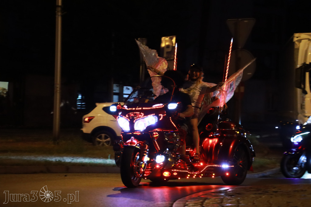 Fotorelacja: Nocna Parada Motocyklowa w Zawierciu