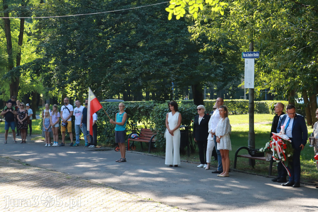 Fotorelacja Zawiercie: 80. rocznica wybuchu Powstania Warszawskiego
