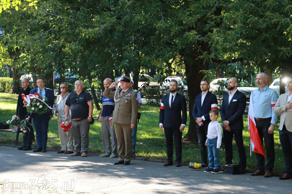 Fotorelacja Zawiercie: 80. rocznica wybuchu Powstania Warszawskiego