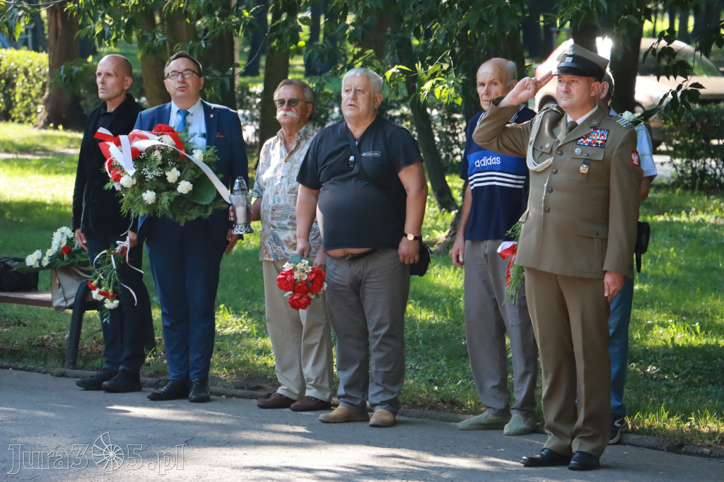 Fotorelacja Zawiercie: 80. rocznica wybuchu Powstania Warszawskiego