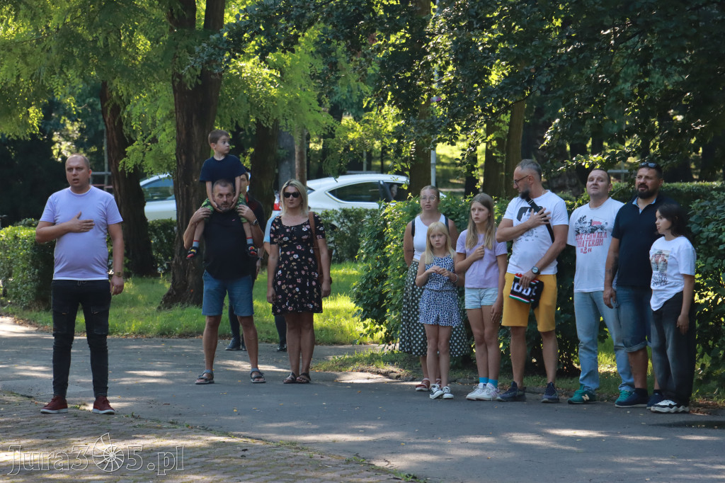 Fotorelacja Zawiercie: 80. rocznica wybuchu Powstania Warszawskiego
