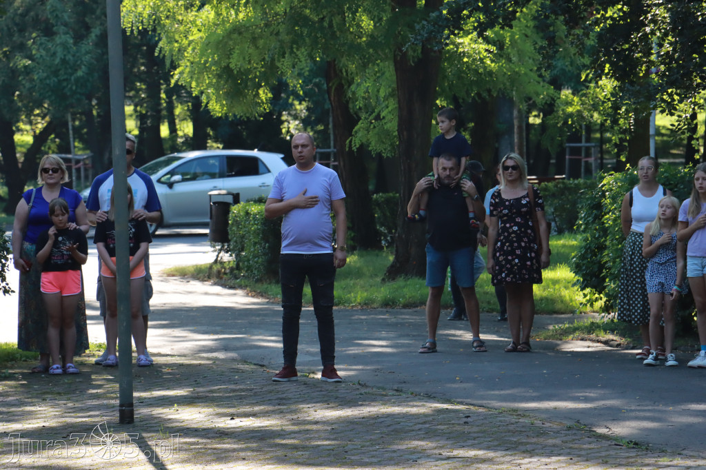 Fotorelacja Zawiercie: 80. rocznica wybuchu Powstania Warszawskiego