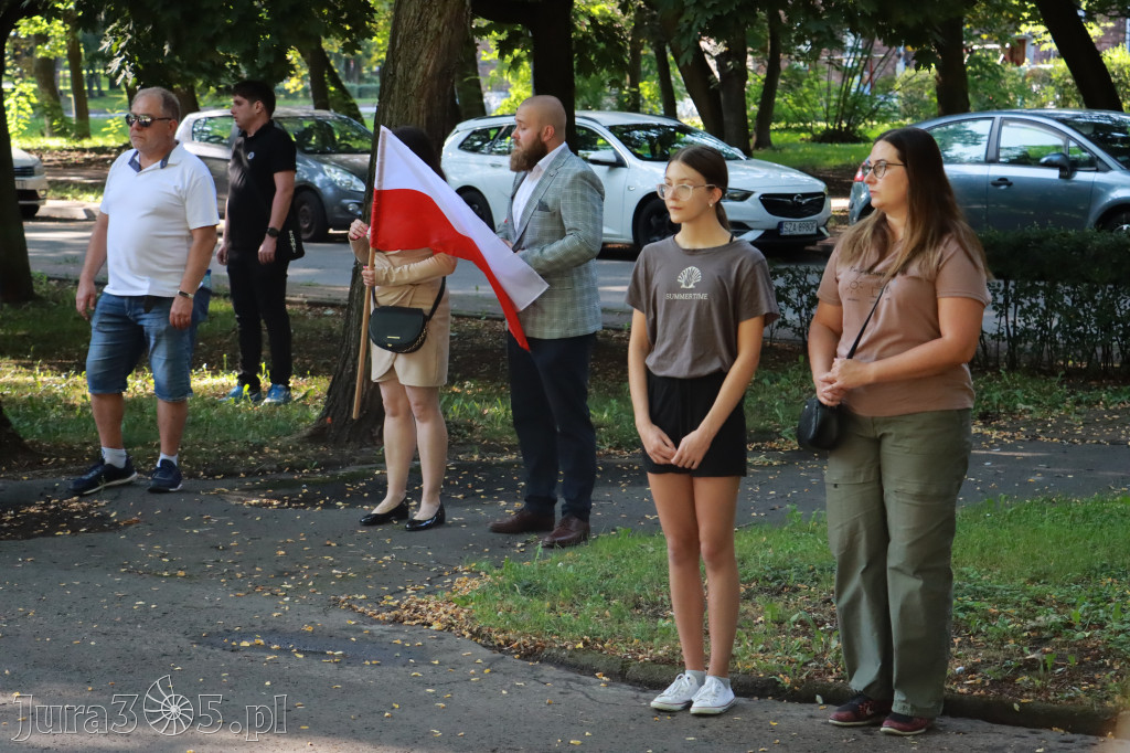 Fotorelacja Zawiercie: 80. rocznica wybuchu Powstania Warszawskiego
