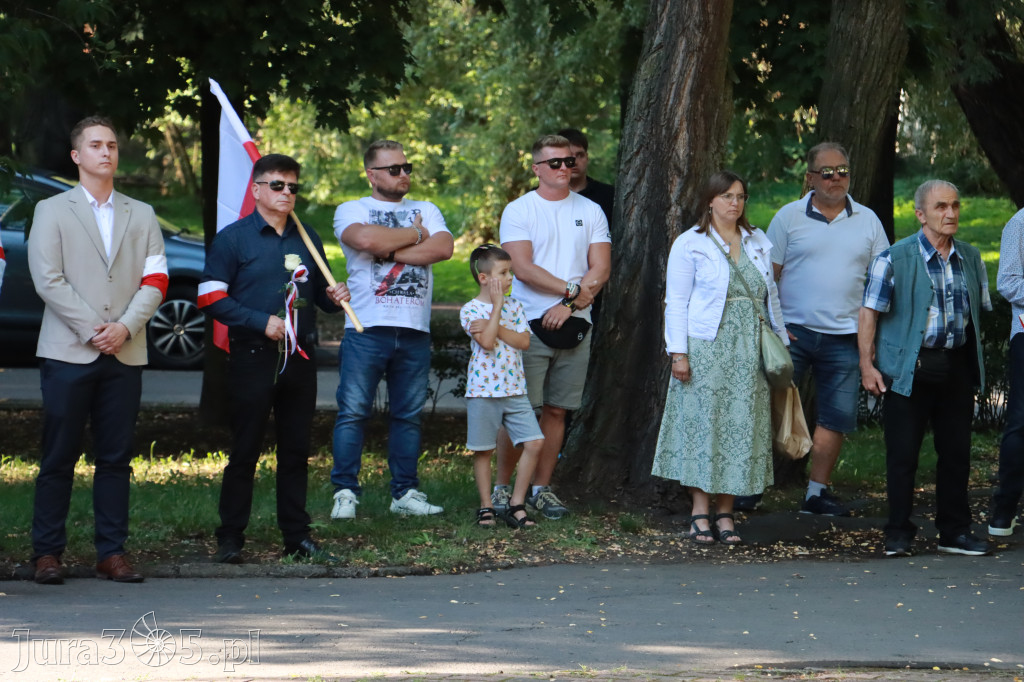 Fotorelacja Zawiercie: 80. rocznica wybuchu Powstania Warszawskiego