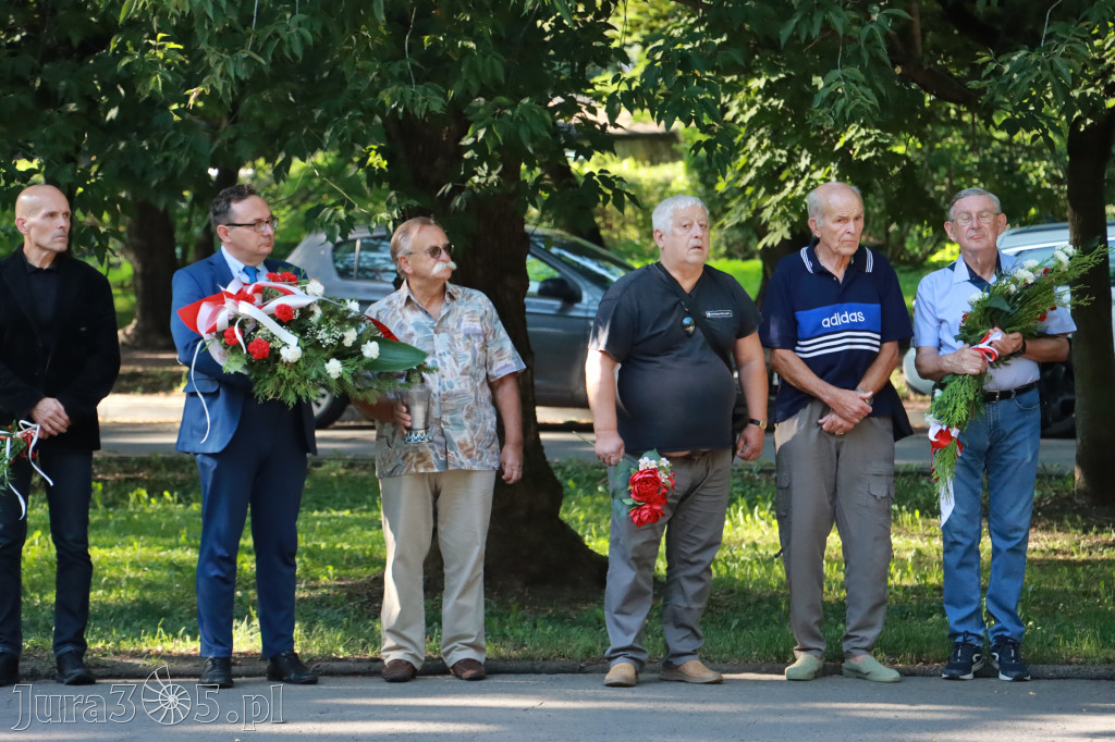Fotorelacja Zawiercie: 80. rocznica wybuchu Powstania Warszawskiego