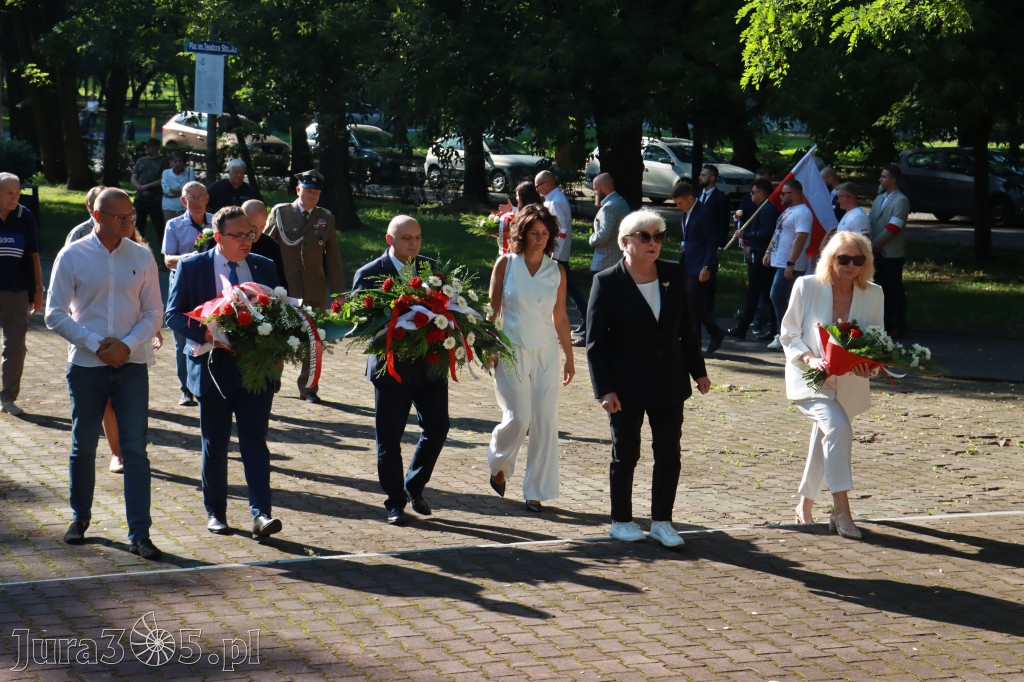 Fotorelacja Zawiercie: 80. rocznica wybuchu Powstania Warszawskiego