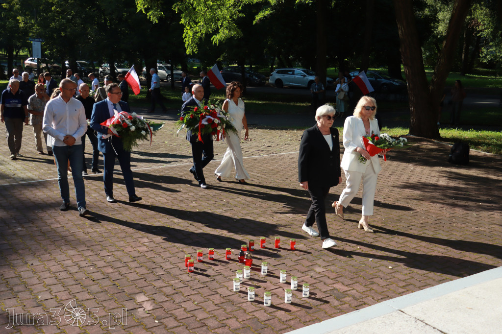 Fotorelacja Zawiercie: 80. rocznica wybuchu Powstania Warszawskiego