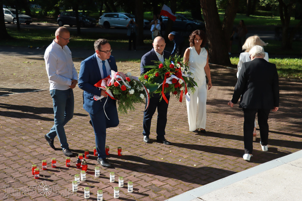 Fotorelacja Zawiercie: 80. rocznica wybuchu Powstania Warszawskiego