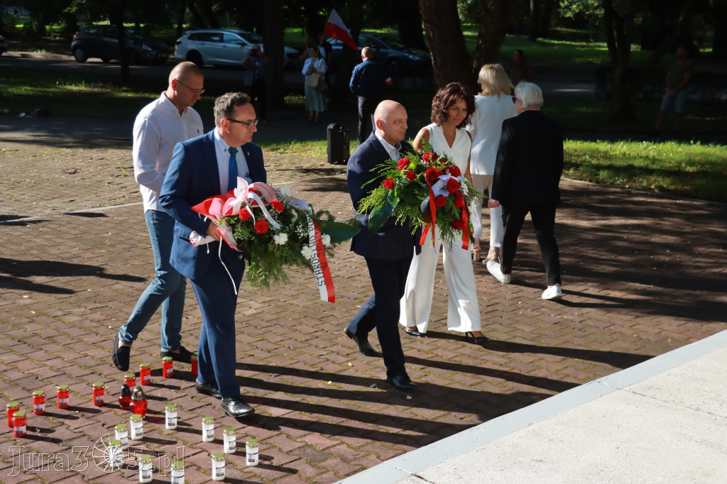 Fotorelacja Zawiercie: 80. rocznica wybuchu Powstania Warszawskiego