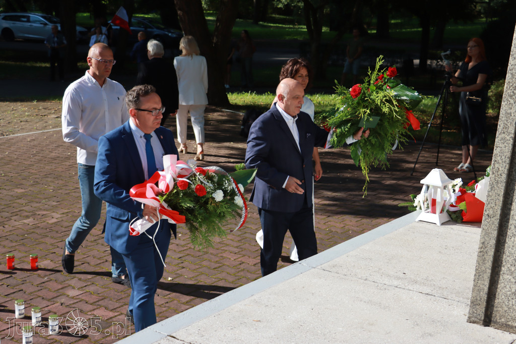 Fotorelacja Zawiercie: 80. rocznica wybuchu Powstania Warszawskiego
