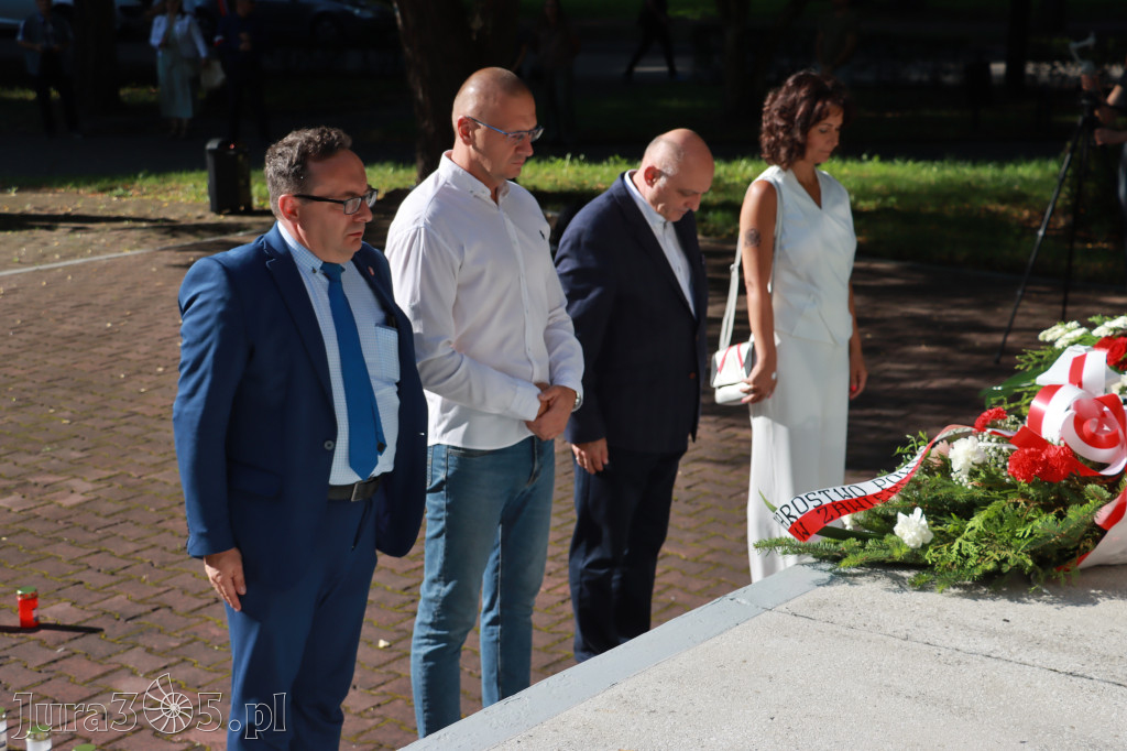 Fotorelacja Zawiercie: 80. rocznica wybuchu Powstania Warszawskiego