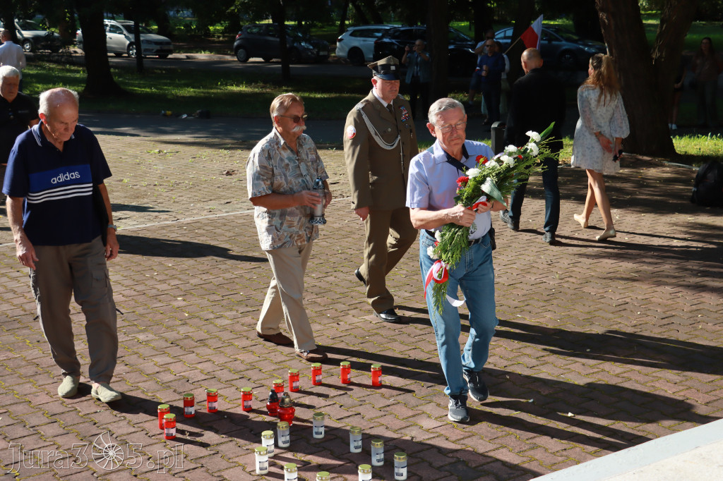 Fotorelacja Zawiercie: 80. rocznica wybuchu Powstania Warszawskiego