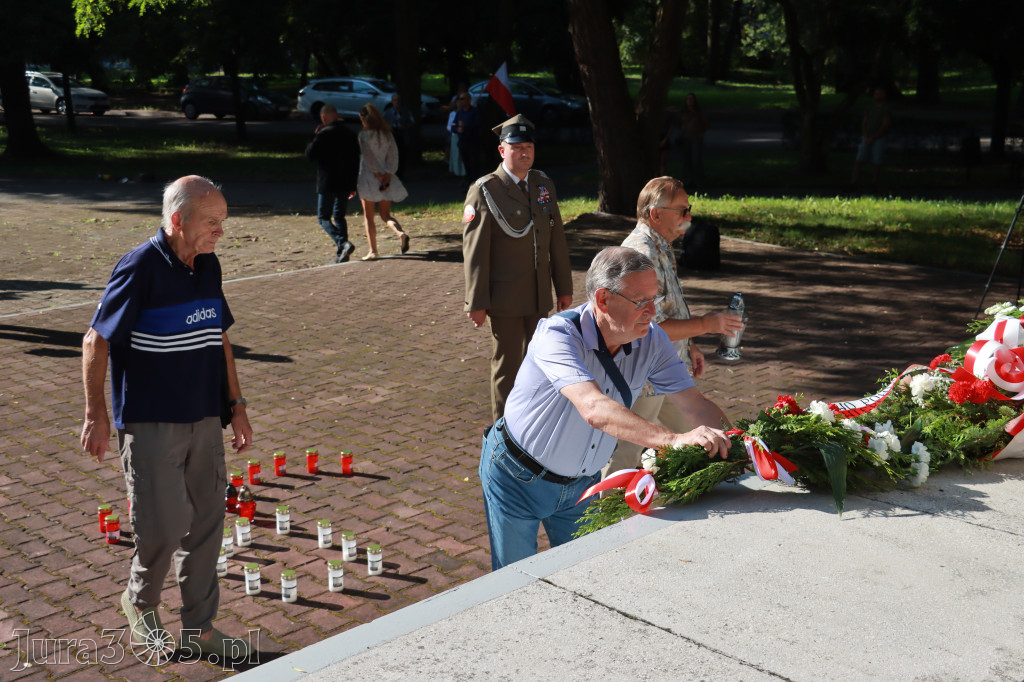 Fotorelacja Zawiercie: 80. rocznica wybuchu Powstania Warszawskiego