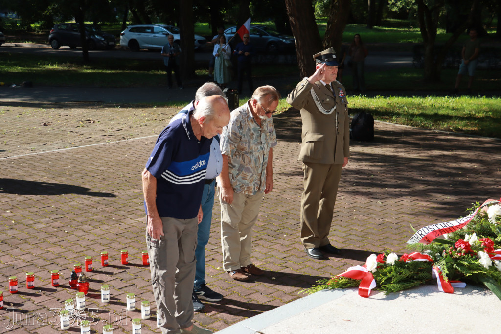 Fotorelacja Zawiercie: 80. rocznica wybuchu Powstania Warszawskiego