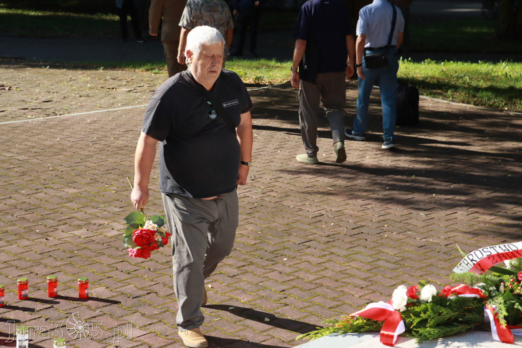 Fotorelacja Zawiercie: 80. rocznica wybuchu Powstania Warszawskiego