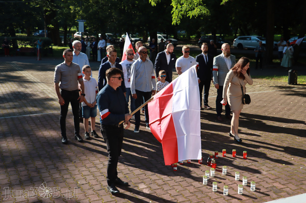 Fotorelacja Zawiercie: 80. rocznica wybuchu Powstania Warszawskiego