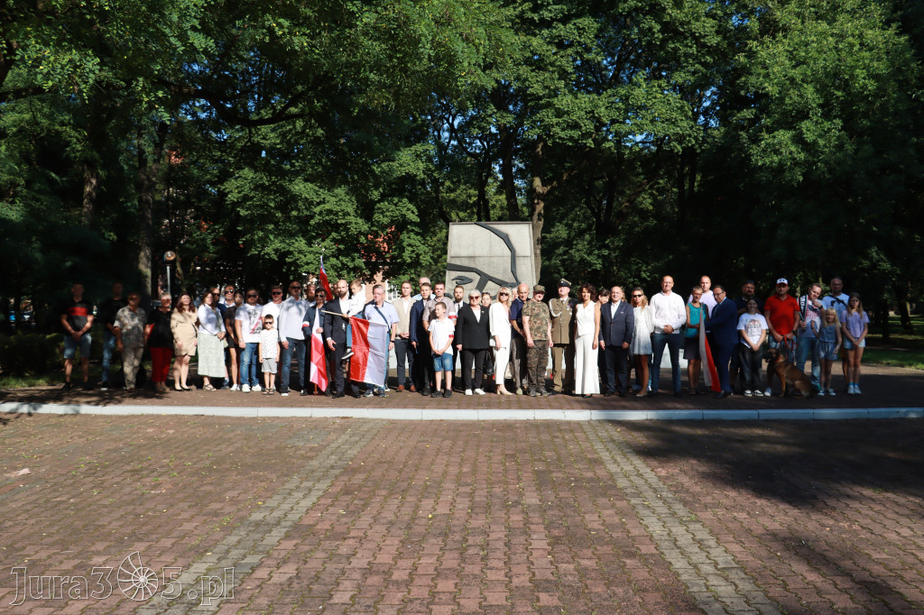 Fotorelacja Zawiercie: 80. rocznica wybuchu Powstania Warszawskiego