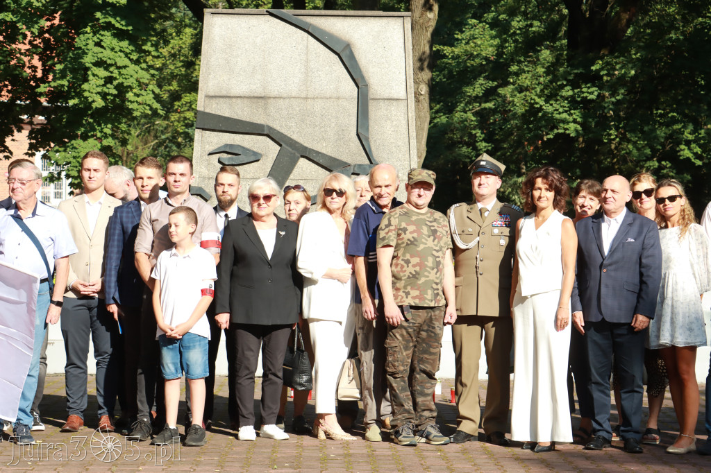 Fotorelacja Zawiercie: 80. rocznica wybuchu Powstania Warszawskiego