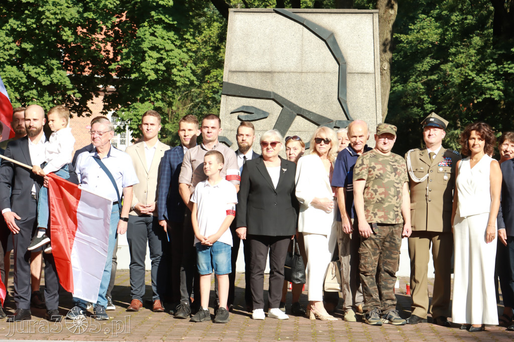 Fotorelacja Zawiercie: 80. rocznica wybuchu Powstania Warszawskiego