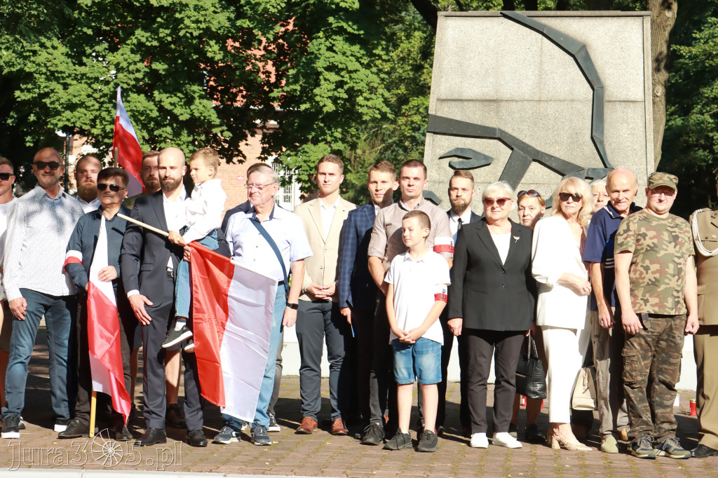 Fotorelacja Zawiercie: 80. rocznica wybuchu Powstania Warszawskiego