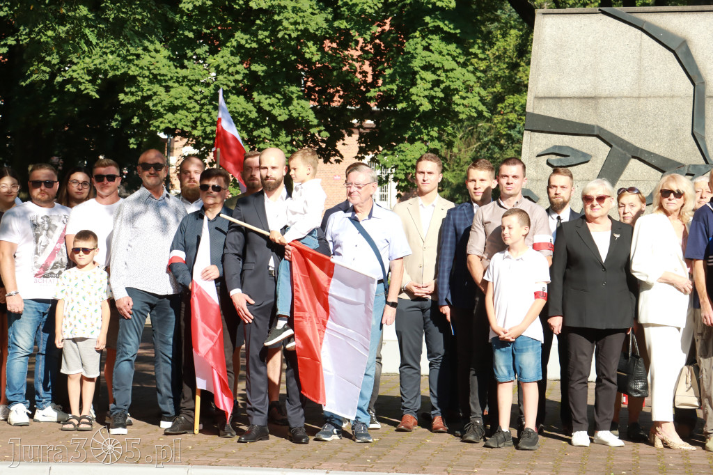 Fotorelacja Zawiercie: 80. rocznica wybuchu Powstania Warszawskiego