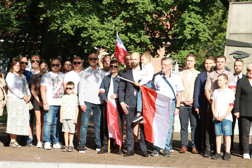 Fotorelacja Zawiercie: 80. rocznica wybuchu Powstania Warszawskiego