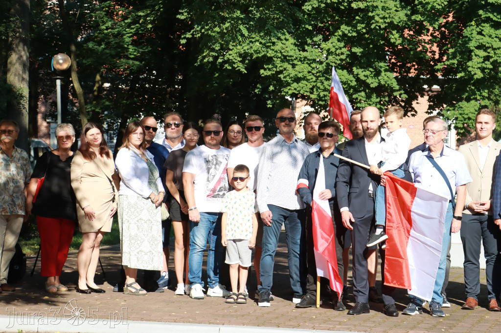 Fotorelacja Zawiercie: 80. rocznica wybuchu Powstania Warszawskiego