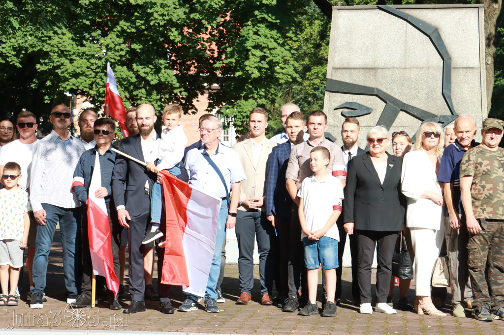 Fotorelacja Zawiercie: 80. rocznica wybuchu Powstania Warszawskiego