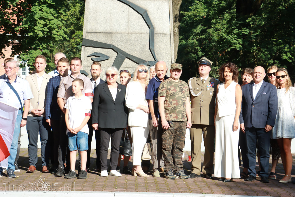 Fotorelacja Zawiercie: 80. rocznica wybuchu Powstania Warszawskiego