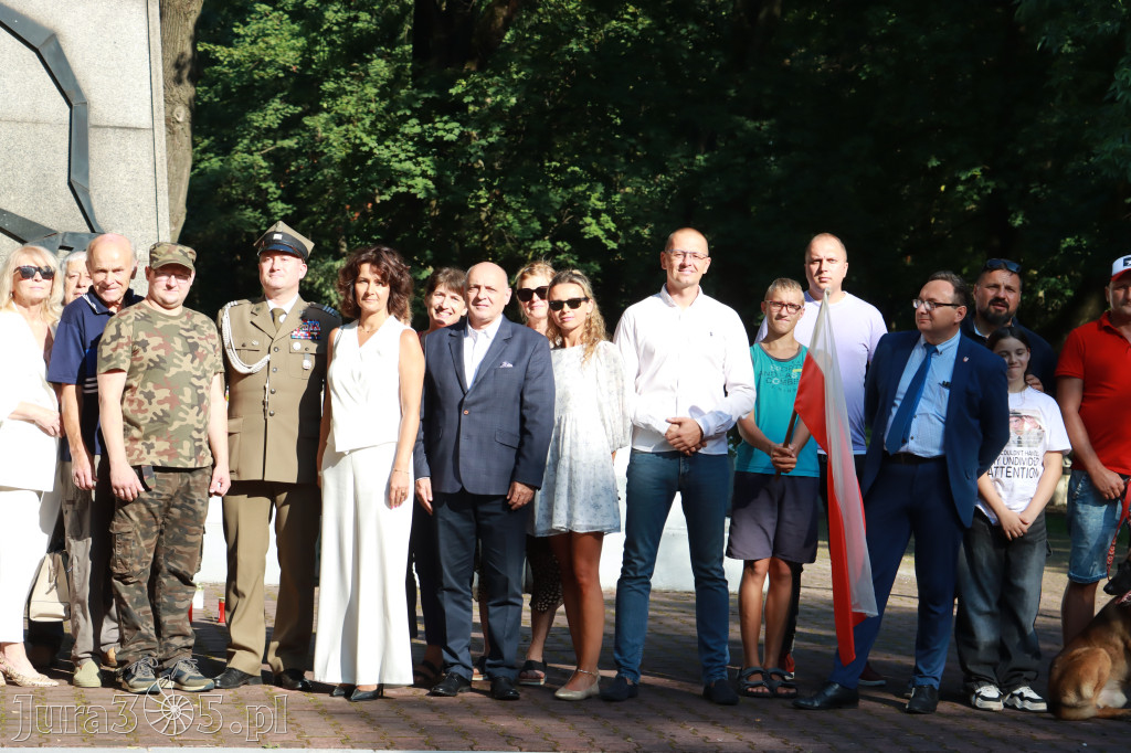 Fotorelacja Zawiercie: 80. rocznica wybuchu Powstania Warszawskiego