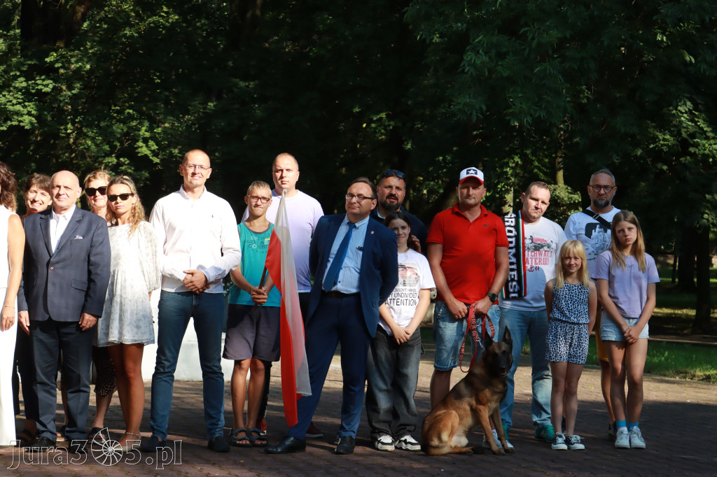 Fotorelacja Zawiercie: 80. rocznica wybuchu Powstania Warszawskiego
