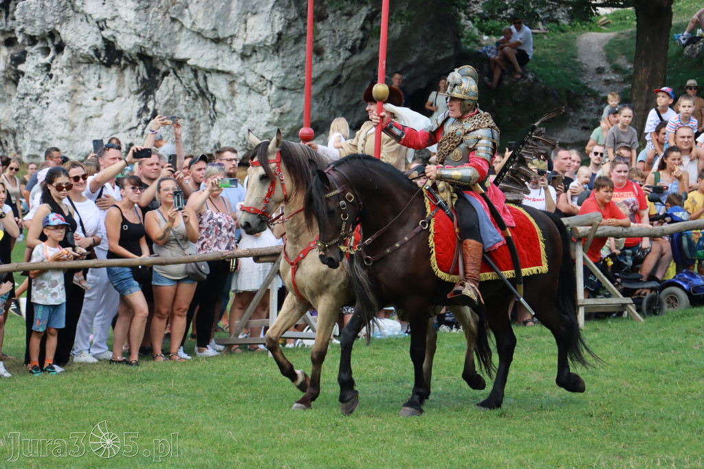 Fotorelacja: Pokaz konny husarii na Zamku Ogrodzieniec
