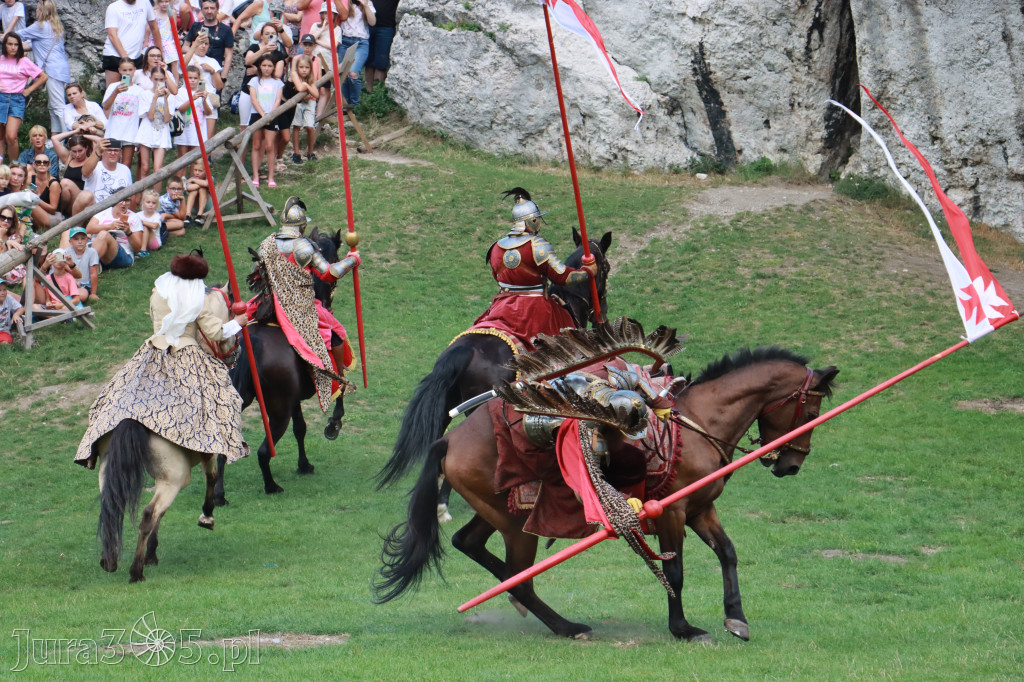 Fotorelacja: Pokaz konny husarii na Zamku Ogrodzieniec