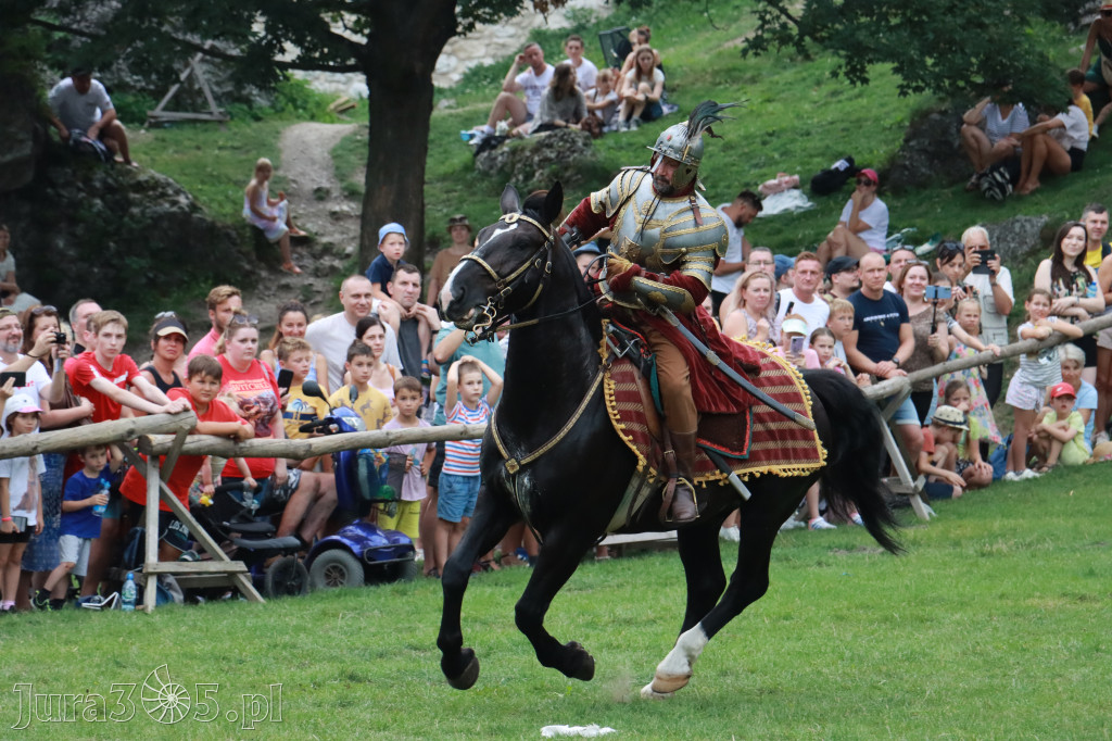 Fotorelacja: Pokaz konny husarii na Zamku Ogrodzieniec