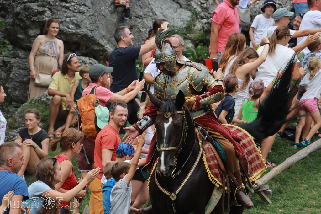 Fotorelacja: Pokaz konny husarii na Zamku Ogrodzieniec