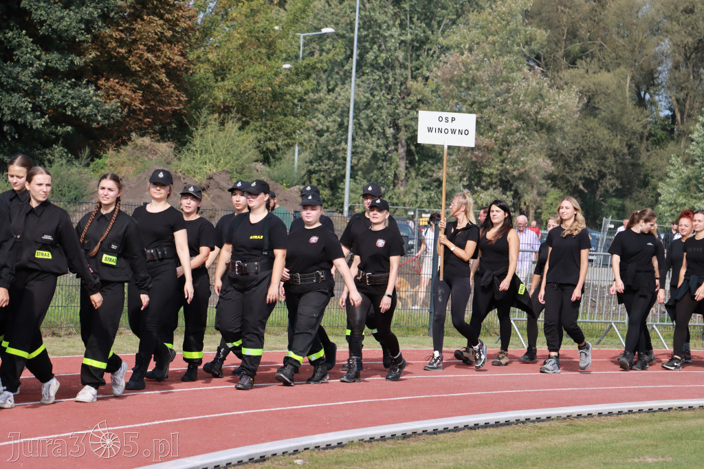 Myszków: Powiatowe Zawody Pożarnicze 2024r. cz. 1