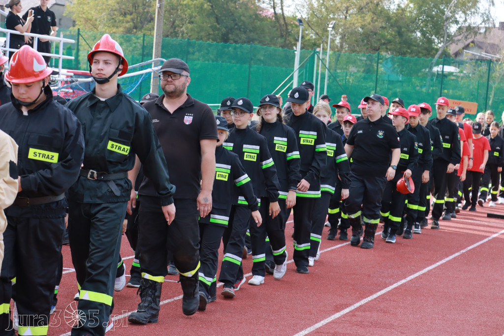 Myszków: Powiatowe Zawody Pożarnicze 2024r. cz. 1